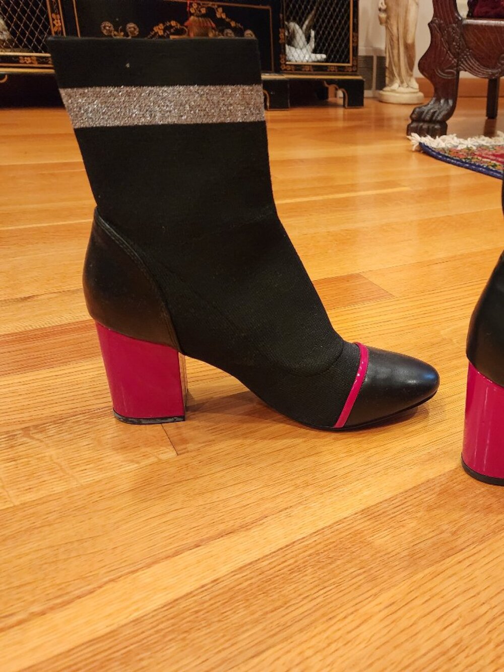 Fun European Sock Ankle Boots
